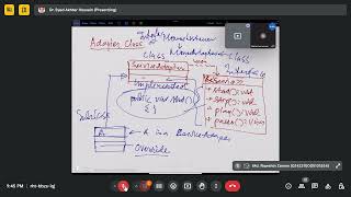 Date23102024 Java Interface and Adapter Class class taken by Professor Dr Syed Akhter Hossain [upl. by Robbi]