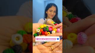 DIY tassel earrings [upl. by Rumit]