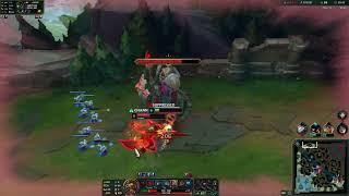 TRYNDAMERE LOW ELO TOP LANE GAMEPLAY  League of Legends 1419  vs Warwick  Platinum  EU West [upl. by Aerdied]