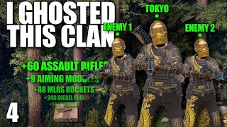 HOW I GHOSTED A CHINESE CLAN AND STOLE THEIR RAID LOOT  Solo Rust [upl. by Adnoel]