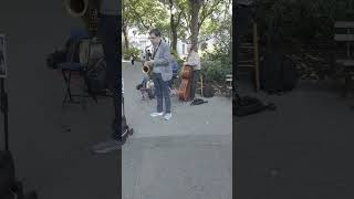 NYC Live Jazz Band in the park [upl. by Junina]