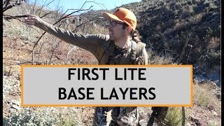 FIRST LITE BASE LAYERS [upl. by Rolyks]