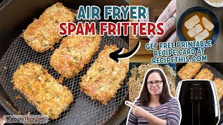 Air Fryer Spam Fritters delicious and crispy [upl. by Blunt148]