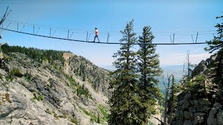 Via Ferrata Jackson Hole [upl. by Ezarra]