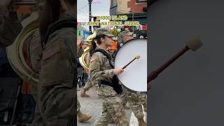 Rhode Island Army National Guard marching in Columbus Day Parade [upl. by Torrence275]