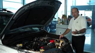 How To Check Your Windscreen Washer Liquid  Subaru Australia [upl. by Dorena813]