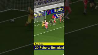 Roberto Donadoni Goal video efootball viralvideo viralshorts viral [upl. by Rusticus]