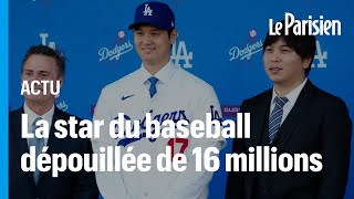 Le traducteur de cette star japonaise de baseball lui aurait volé 16 millions de dollars [upl. by Htiduj437]