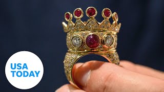 Tupac Shakurs infamous crown ring is going up for auction  USA TODAY [upl. by Erich]