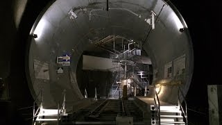 Gotthard Tunnel Eröffnung 1 juni 2016 bau und bohren und geschichte [upl. by Naujek]