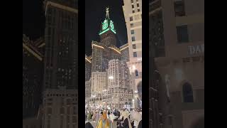 Royal Clock Tower Makkah Worlds largest Clock 1 makkah clocktower makkahtower jeddahtower [upl. by Aikkan]