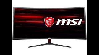 Ultrawide MSI MAG341CQ Unboxing Review and Comparison to LG34UM69G  34quot 100hz 1440P [upl. by Moorefield]