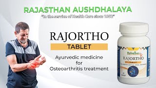 Ayurvedic Medicine for Osteoarthritis Treatment Rajortho Tablet [upl. by Yennaiv]