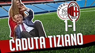 Direttastadio 7Gold  AJAX MILAN 11  CADUTA TIZIANO CRUDELI [upl. by Valerie]