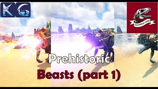 Prehistoric Beasts Part 1  Ark Survival Evolved Mods showcase [upl. by Oinegue]