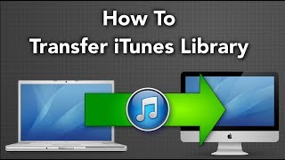 How To Backup and Transfer iTunes Library From One Computer to Another [upl. by Oza356]