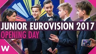 Junior Eurovision 2017 Opening ceremony and red carpet highlights [upl. by Garihc762]