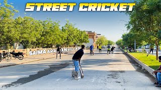 Aj Hum Street Cricket Tournament Khelne Gaye Saima Arabian Villas  😍 [upl. by Zoe]