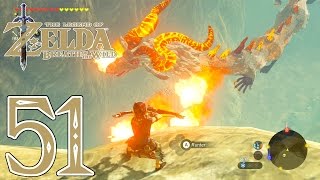 Lets Play Zelda Breath of the Wild GermanBlind51 Der rote Feuerdrache [upl. by Ecienal729]