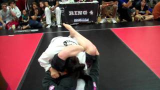 Lora Hallock  Gi  TX State Championships 2011  BJJ [upl. by Atkinson]