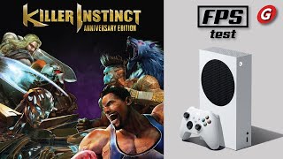 🥊 KILLER INSTINCT ANNIVERSARY EDITION  FPS Test  Xbox Series S [upl. by Merta]