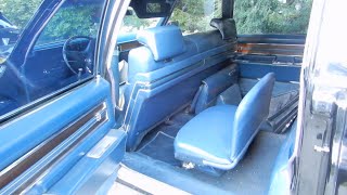 Inside 1969 Cadillac Fleetwood Seventy Five 75 Nine Passenger Sedan 360 Degrees Walk Around Car [upl. by Las725]