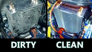 Clean PC vs Dirty PC Benchmark and Loudness [upl. by Enilada]