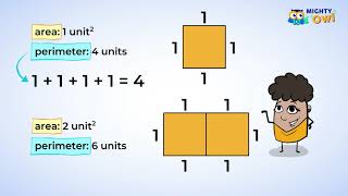 Area vs Perimeter  MightyOwl Math  3rd Grade [upl. by Nylesor]