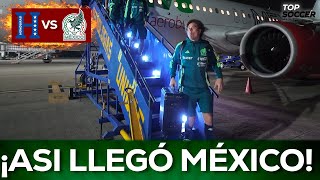 🚨¡LLEGARON A HONDURAS LA SELECCIÓN MEXICANA YA ESTÁ EN SAN PEDRO SULA Y ASÍ LOS RECIBIERON [upl. by Fenny336]