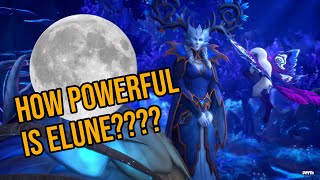 How powerful is Elune and how much does she know [upl. by Anaujik]