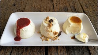 PANNA COTTA original Italian recipe without gelatin [upl. by Siana259]