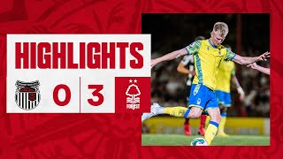 Sheffield Wednesday v Nottingham Forest highlights [upl. by Anelle]