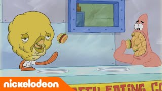 SpongeBob Schwammkopf  Goldene Momente  Der KrabbenburgerWettbewerb  Nickelodeon Deutschland [upl. by Gloriana]