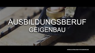 Geigenbauer  Geigenbauerin  Ausbildung und Beruf [upl. by Egor356]