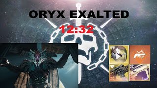 Pantheon quotOryx Exaltedquot Speedrun World Record 1232 [upl. by Reffineg]