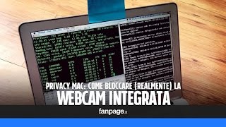 Privacy Mac come disabilitare totalmente la webcam iSight [upl. by Shurwood]