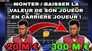 TUTO  Comment Augmenter sa Valeur Marchande  🤔 Carrière Joueur  FIFA 22 [upl. by Feil424]