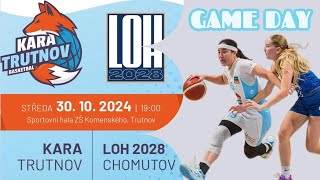 Women Basketball Kara Trutnov Vs LOH 2028 Chomutov30102024 [upl. by Moor218]