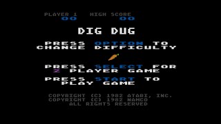 Dig Dug Gameplay [upl. by Grantham]