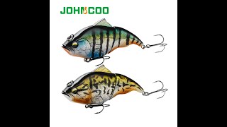 JOHNCOO 115mm Vibration SW Floating Fishing Lure [upl. by Raye996]