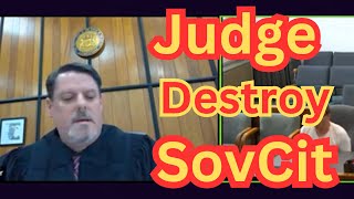 Sovereign Citizen Ignore Court Appearance Date  Judge Make Him Regret That Decision [upl. by Millan]