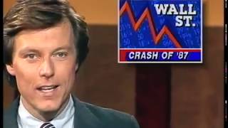 The 1987 stock market crash Original news report [upl. by Ornas390]