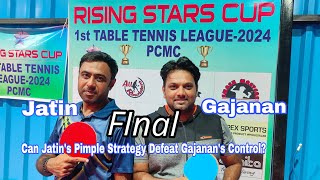 Intense Final Showdown Gajanan vs Jatin  Speed and Spin Club [upl. by Aicxela]