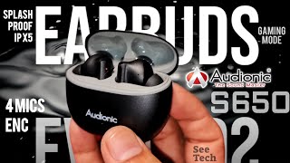 Audionic Signature S650 Earbuds With ENC  Best Airpods In Pakistan Under 5000 [upl. by Allison695]