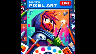 Learning Pixel Art from Scratch Udemy Course Progress  Live Stream VOD [upl. by Mcquoid]