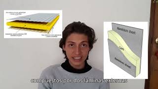 Materiales laminares de paneles y honeycomb Sebastian Quistanchala [upl. by Schonthal]