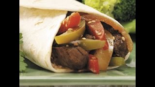 beef stir fry wrap [upl. by Horten564]