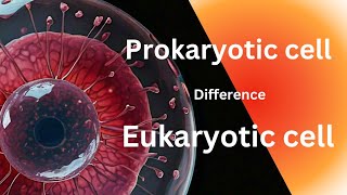 Prokaryotic cell and Eukaryotic Cell  Difference And Similarities  science biology cell [upl. by Aidin]