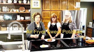 Air Fryer Sweet Potatoes [upl. by Aikyn]