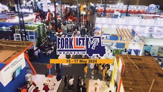 RECORD SUCCESS of FORKLIFT INDONESIA 2024 [upl. by Sobmalarah]